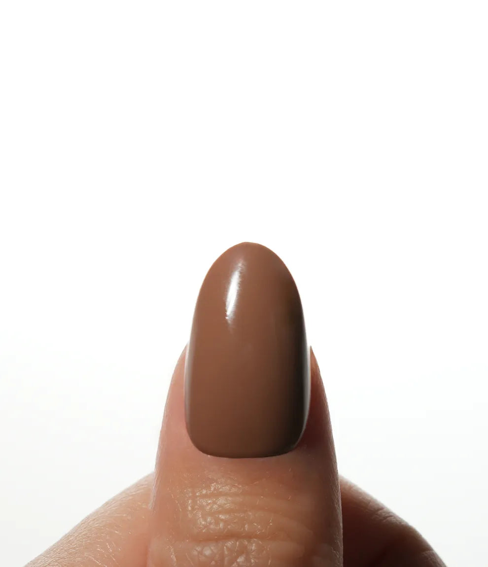 Hot Chocolate Press on nail Kit avec Colle