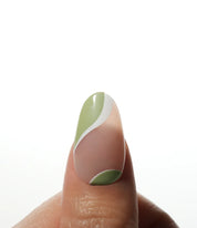 Matcha Press on nail Kit avec Colle