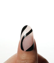 Parisian Night Press on nail Kit avec Colle