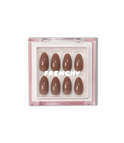 Hot Chocolate Press on nail Kit avec Colle