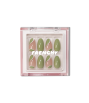 Matcha Press on nail Kit avec Colle